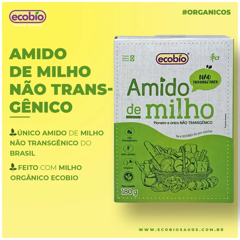 Amido de Milho Orgânico